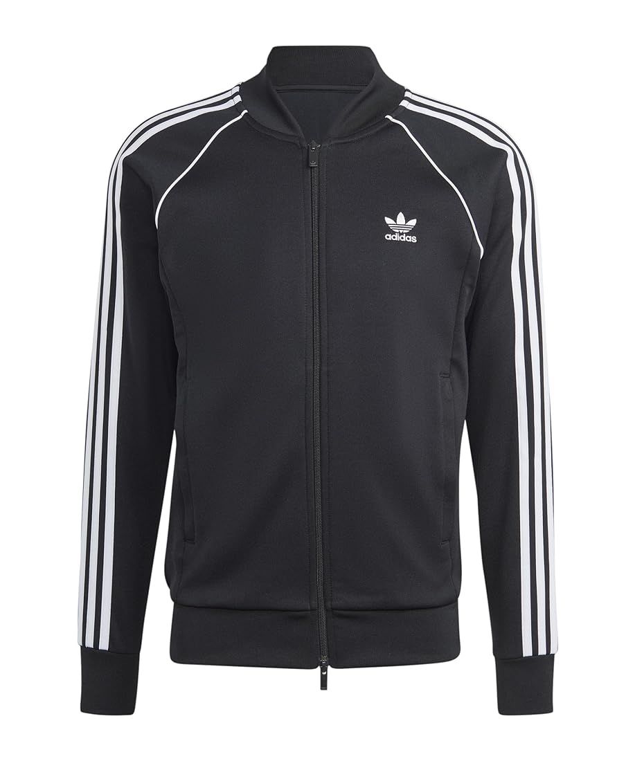 adidas nylon track jacket black 2XL アディダス アウター